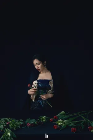 王晓晨抹胸裙性感写真图片_2