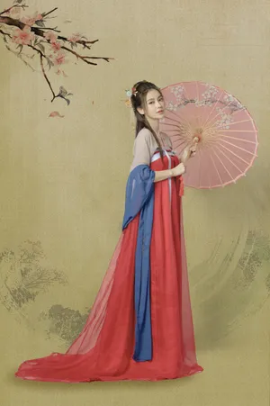 angelababy汉服古风写真图片