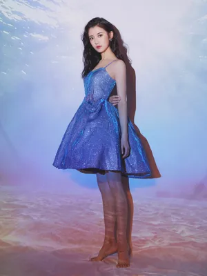 陈钰琪星空裙唯美写真图片_5