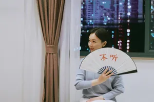 陈数居家私服照图片_3
