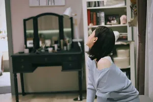 陈数居家私服照图片_4
