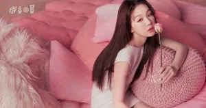火箭少女101粉色梦幻大片写真图片_10