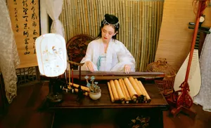马茜女古装风性感写真图片_5