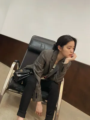 欧阳娜娜清爽干练时髦写真图片_2