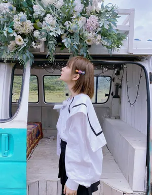 段奥娟文艺少女气息甜美写真