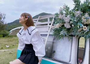 段奥娟文艺少女气息甜美写真