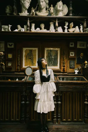 张予曦复古风情性感写真图片_4