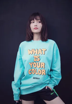 田沅蓝色调清爽写真图片_3