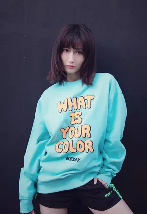 田沅蓝色调清爽写真图片_5
