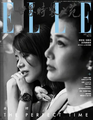 蒋雯丽马思纯合体封面写真图片_2