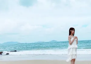 马泽涵沙滩性感甜美写真图片_8