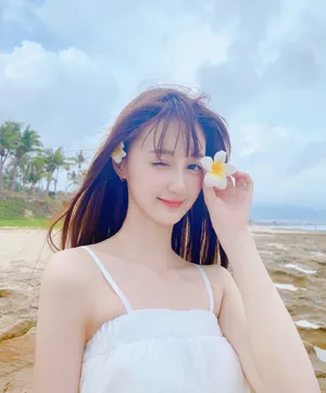 马泽涵沙滩性感甜美写真图片_10