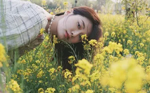 李斯羽唯美田园风写真图片_4