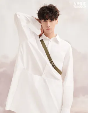 罗云熙白衣少年帅气写真图片_7