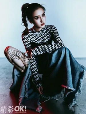 angelababy朋克造型超A写真图片_8