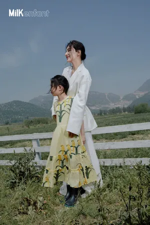 黄奕黄芊玲亲子大片写真图片_8