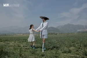 黄奕黄芊玲亲子大片写真图片_14