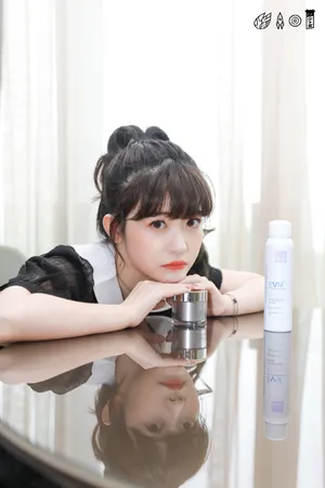 赖美云卷发马尾少女感写真图片_5