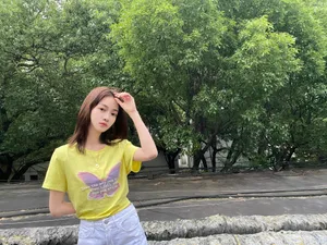 吴谨言蝴蝶衫轻甜写真图片_4