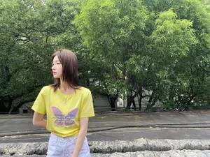 吴谨言蝴蝶衫轻甜写真图片_7
