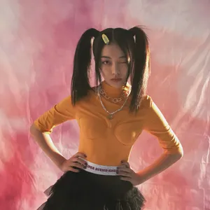 刘人语双马尾写真花絮图片_2