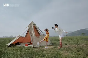黄奕与女儿亲子时尚写真图片_4