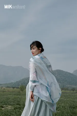 黄奕与女儿亲子时尚写真图片_11