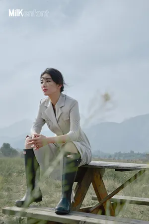 黄奕与女儿亲子时尚写真图片_13