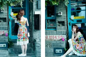 杨懿街拍写真图片_3