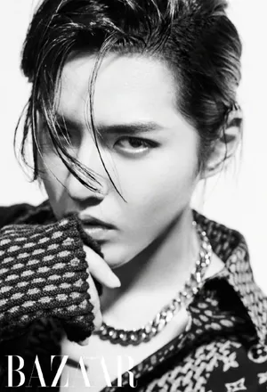 吴亦凡黑白湿发造型写真图片_5