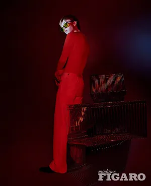 范丞丞西瓜头封面大片写真图片