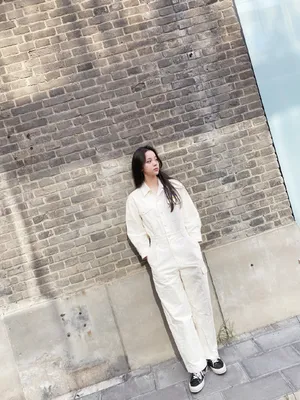 欧阳娜娜工装连体裤写真图片_3