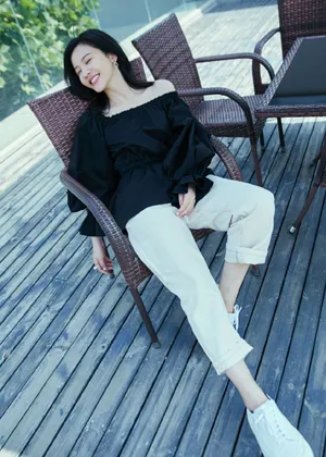 杨子姗性感甜酷写真图片_3