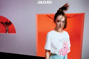 戚薇半切刘海写真图片_3