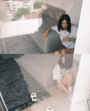 刘雯清凉性感夏日居家写真图片_4