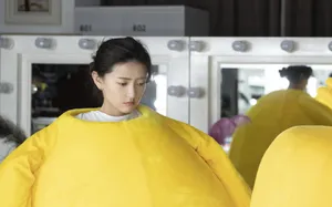 梁洁可爱俏皮花絮图片