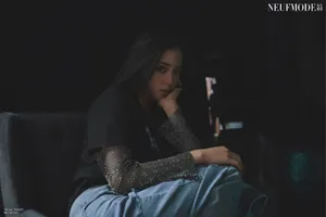 欧阳娜娜光影时尚大片写真图片_10