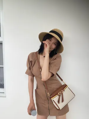 施诗焦糖味私服街拍图片_9