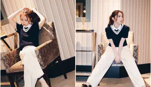 邓紫棋单马尾气质写真图片_1