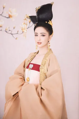 佟丽娅优雅汉服宫装写真图片
