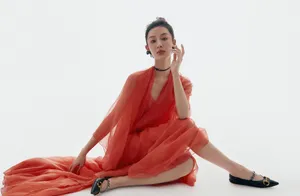 孙佳雨薄纱裙性感写真图片_3