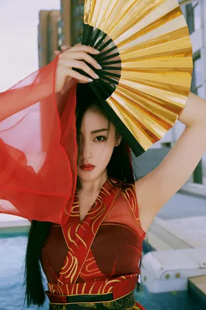 张天爱性感古风造型写真图片_4