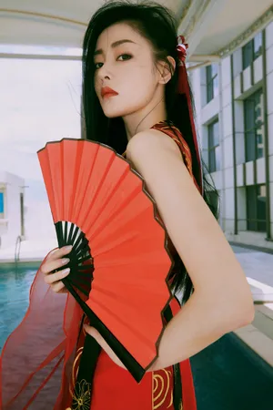 张天爱性感古风造型写真图片_6