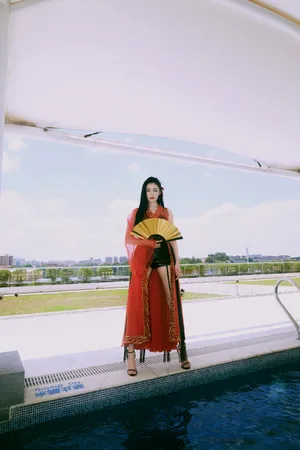 张天爱性感古风造型写真图片_8