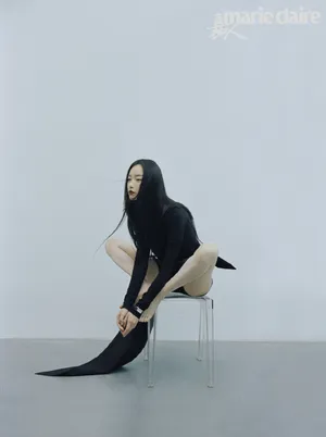 倪妮露背裙性感优雅写真图片_9