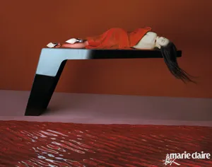 倪妮露背裙性感优雅写真图片_11