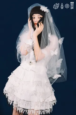 火箭少女101暗黑新娘装写真图片_2