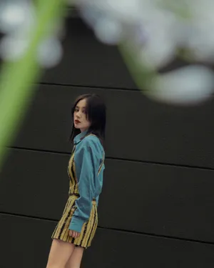王子文清爽养眼写真图片_1