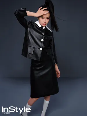 孙怡高马尾酷飒写真图片_5