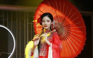 赵粤唯美浪漫古装写真图片